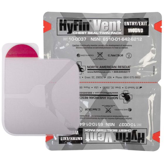 Hyfin Vented Twin Pack Chest Seal