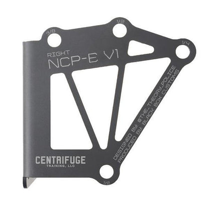 Negative Cant Plate Equipment Mount (NCP-E) with Evolution Universal TQ Holder