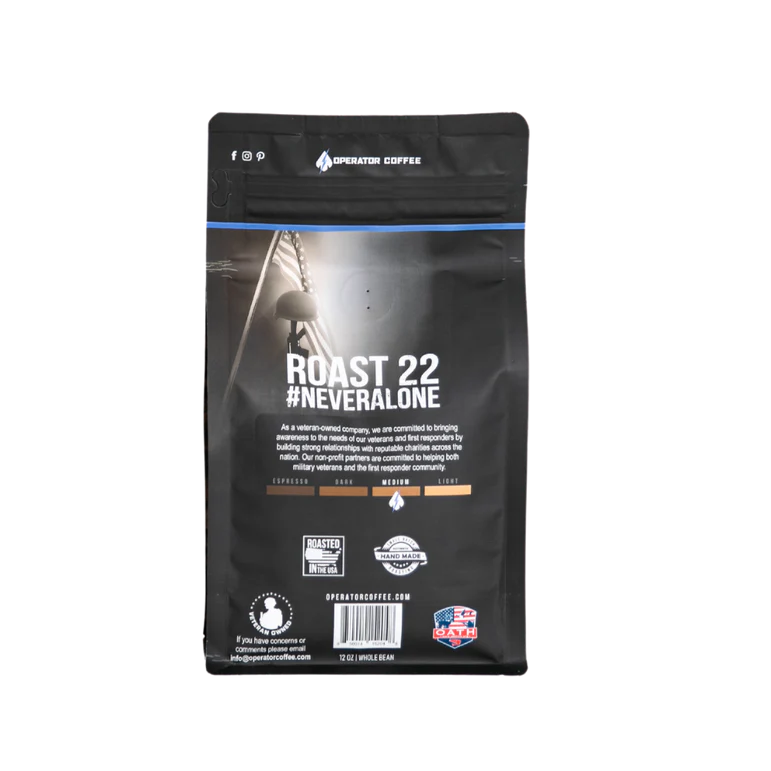 ROAST 22 #NEVERALONE Coffee