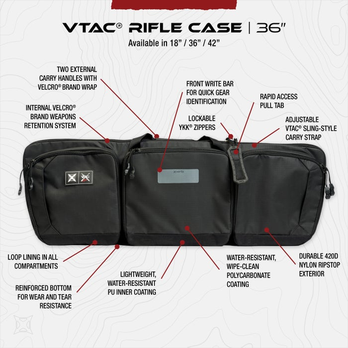 Vertx Pro VTAC 36” Rifle Case